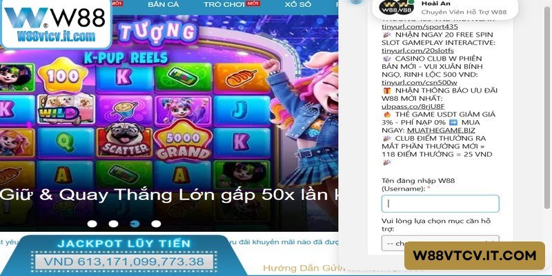 Các kênh liên hệ chính thức của nhà cái W88 giúp người chơi dễ dàng kết nối