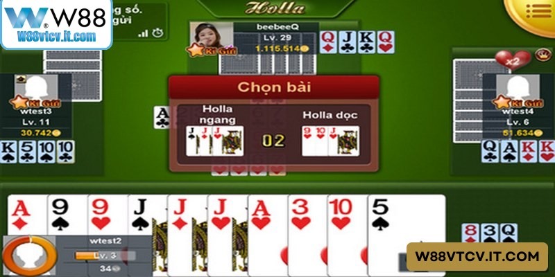 Phỏm W88 là game bài sử dụng bộ bài Tây 52 lá, phổ biến rộng rãi tại Việt Nam