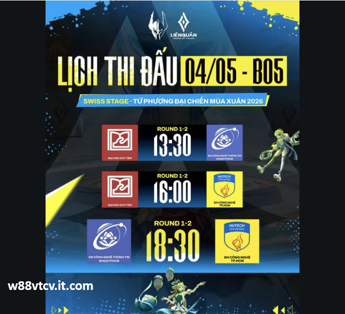 LỊCH TỨ PHƯƠNG ĐẠI CHIẾN MÙA XUÂN 2026 NGÀY 04/05 8 Screenshot 2026 05 04 120016